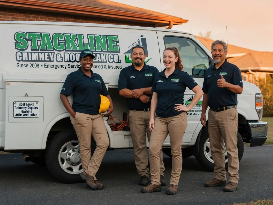 Chimney flashing repair company in Ione, CA